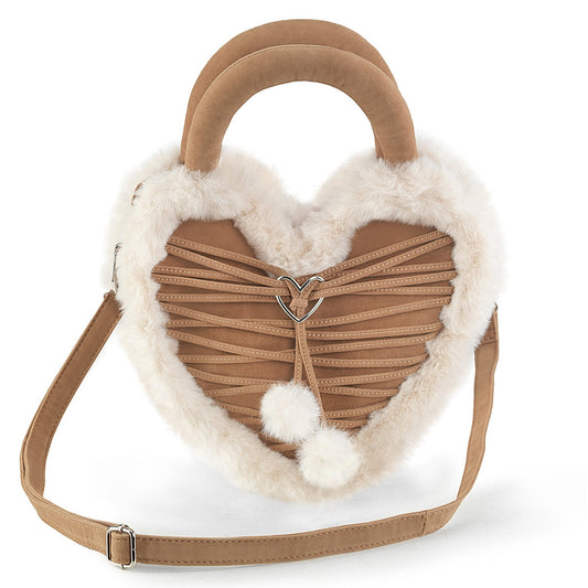 DemoniaCult HB 631 - Heart Shaped Purse