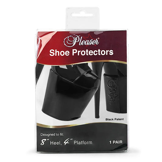 8" | Pleaser Shoe Protectors Zwart