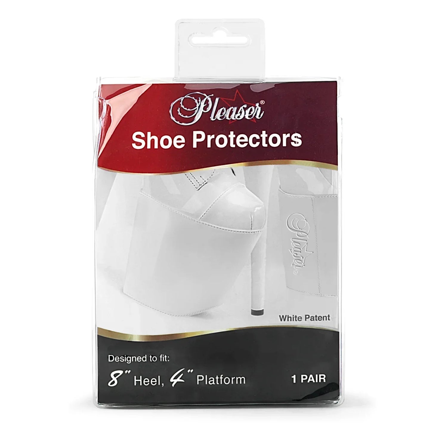 8" | Pleaser Shoe Protectors Wit