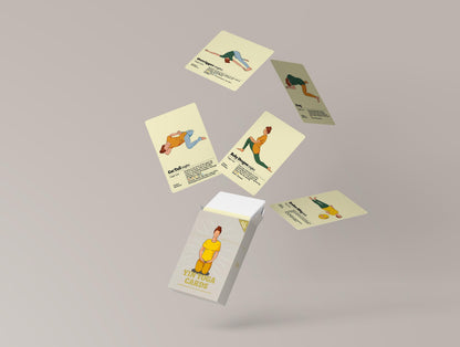 Yin Yoga Cards • Set 1 (English Edition)