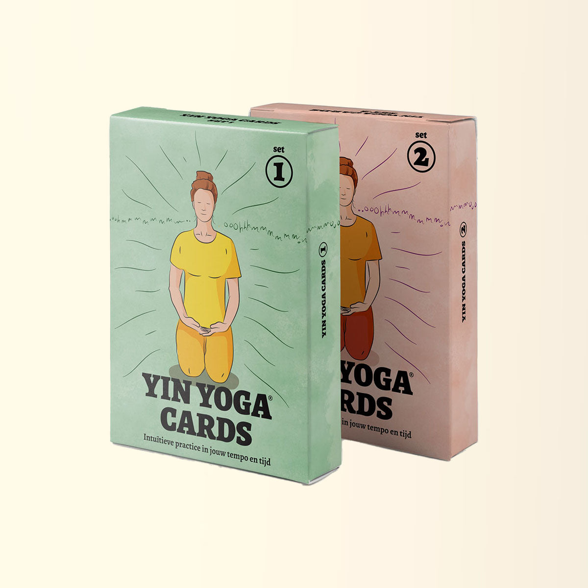 Yin Yoga Cards • Combideal: Set 1 & Set 2 [Dutch]
